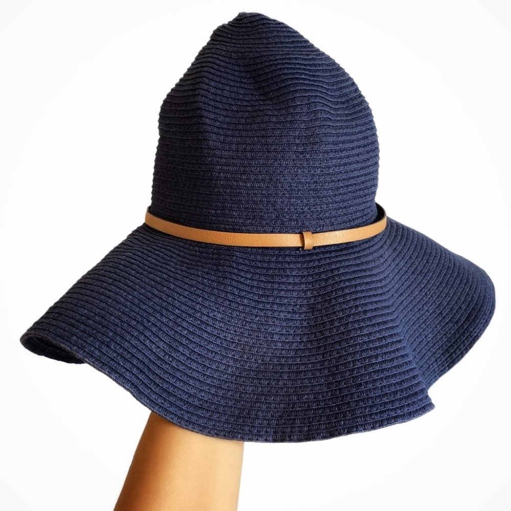 Banana Republic Straw Floppy Hat M/L